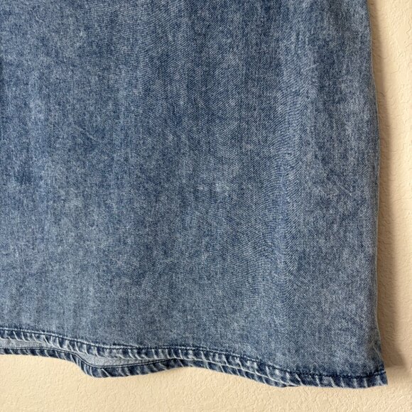 Future Collective 2X Rosette Denim Mini Skirt NEW - Picture 6 of 11